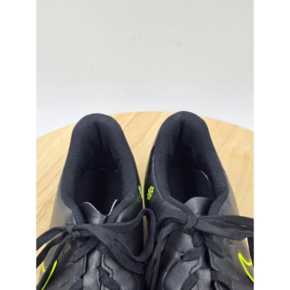 Nike Jr. Tiempo Legend 10 Club Soccer Cleats DV4352-001 Black Volt Size 3.5Y - Picture 5 of 8